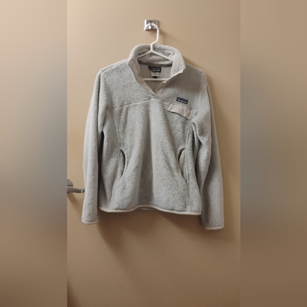 Patagonia Womens Re-Tool Snap-T Pullover Sweatshirt Sz M